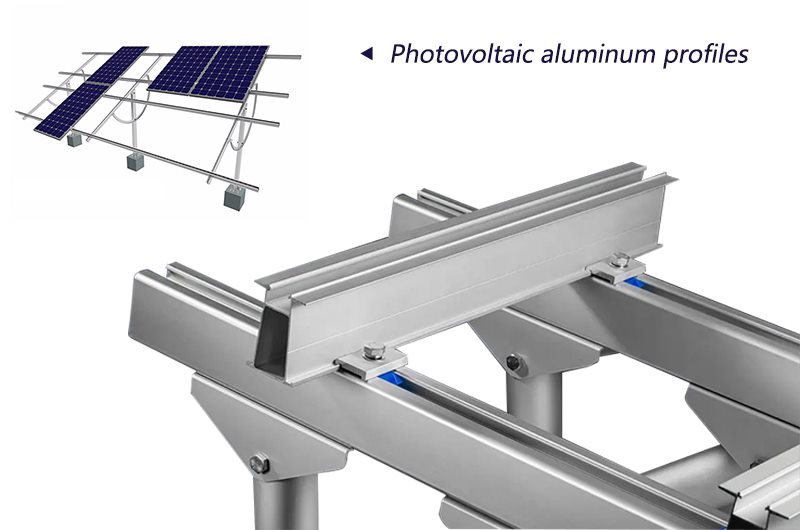 aluminum profile in solar panel