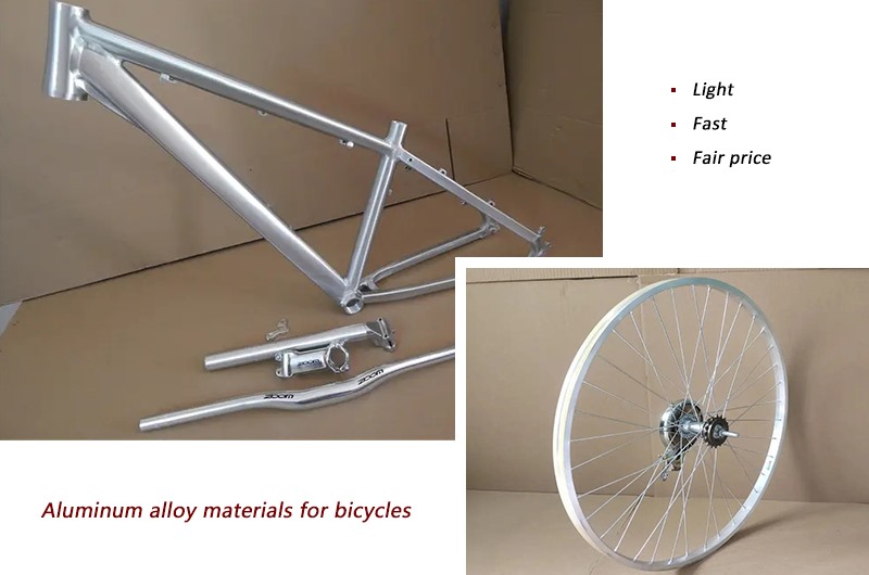 Aluminum alloy materials for bicycles have broad market prospects